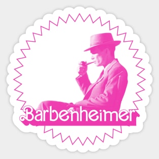 Barbenheimer Sticker